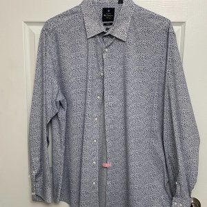 Ben Sherman Flower Print Stretch Shirt XL